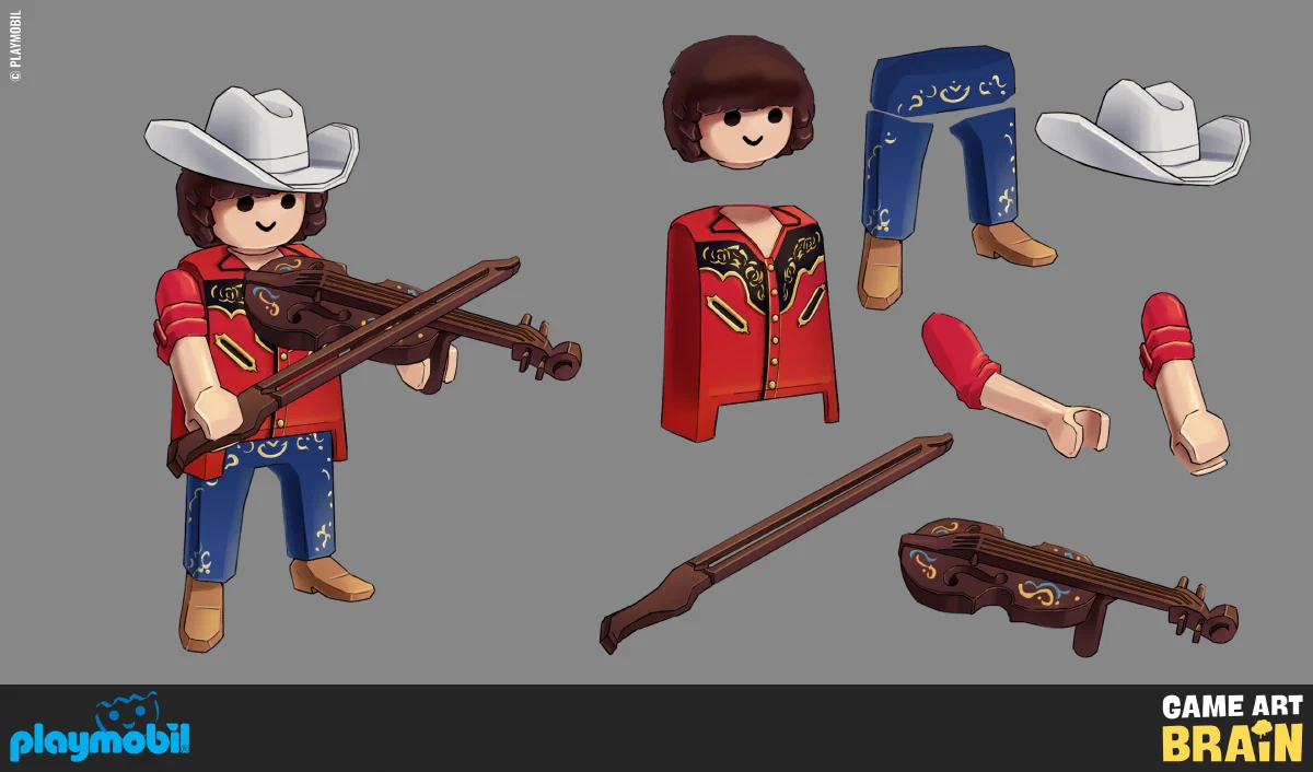 Game Art Brain Creation Amp Consulting Fspm03 Cowboy Final